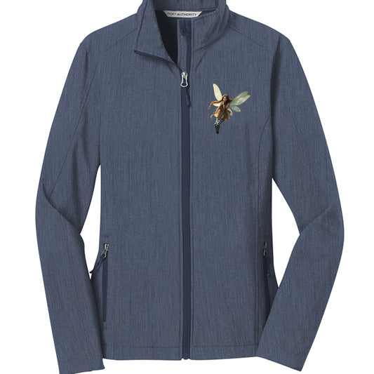 Navy Heather - FRONT