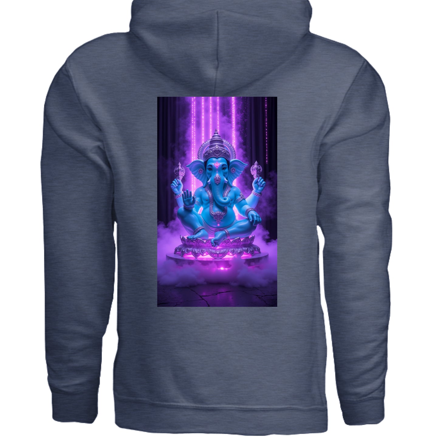Heather Sport Dark Navy - BACK