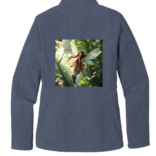 Navy Heather - BACK