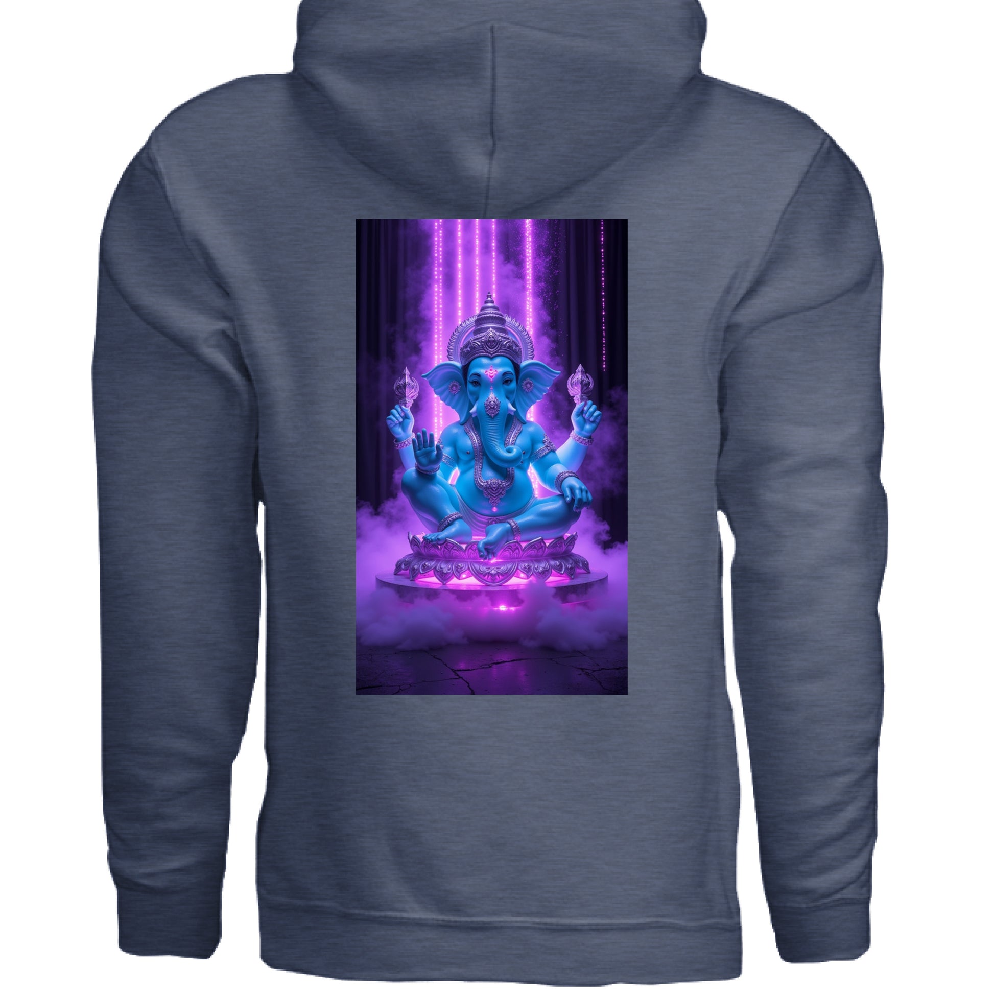 Heather Sport Dark Navy - BACK